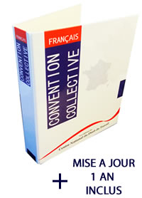 Pack convention collective classeur 2026 + mise à jour annuelle